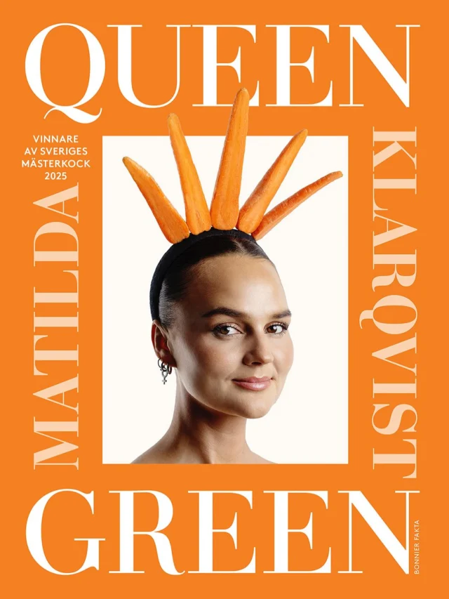 Årets Mästerkock 2025🧡💜💛💚 Stort grattis @matildaklarqvist Du är en stjärna ⭐️ Å grattis till oss som fick göra bok med dej och smaka på fantastiska rätter! Dreamteam🧡 @bonnierfakta 💜 @kakmia 💛@pernilla.qvist 💚 @textmalin